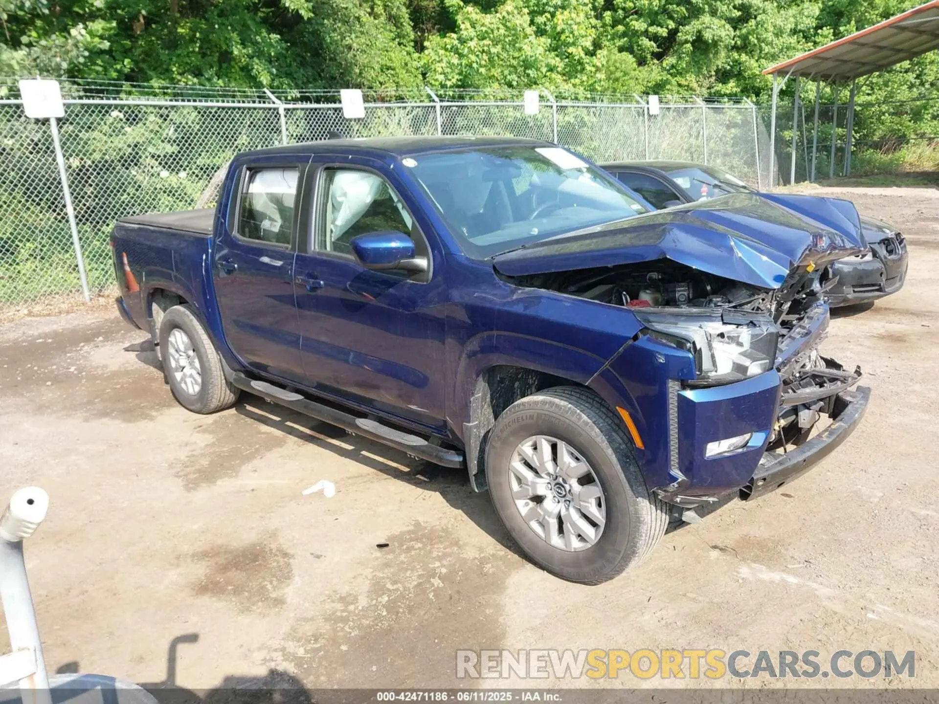1 Photograph of a damaged car 1N6ED1EJ2NN602942 NISSAN FRONTIER 2022