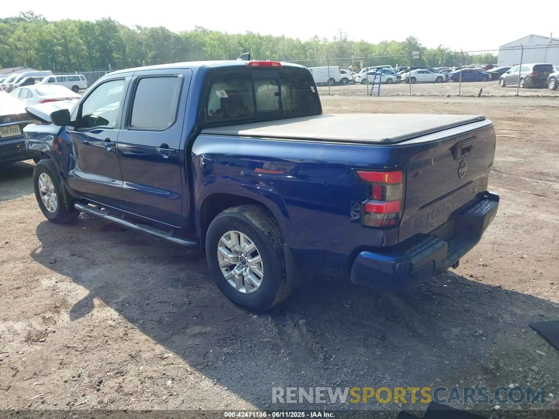3 Photograph of a damaged car 1N6ED1EJ2NN602942 NISSAN FRONTIER 2022