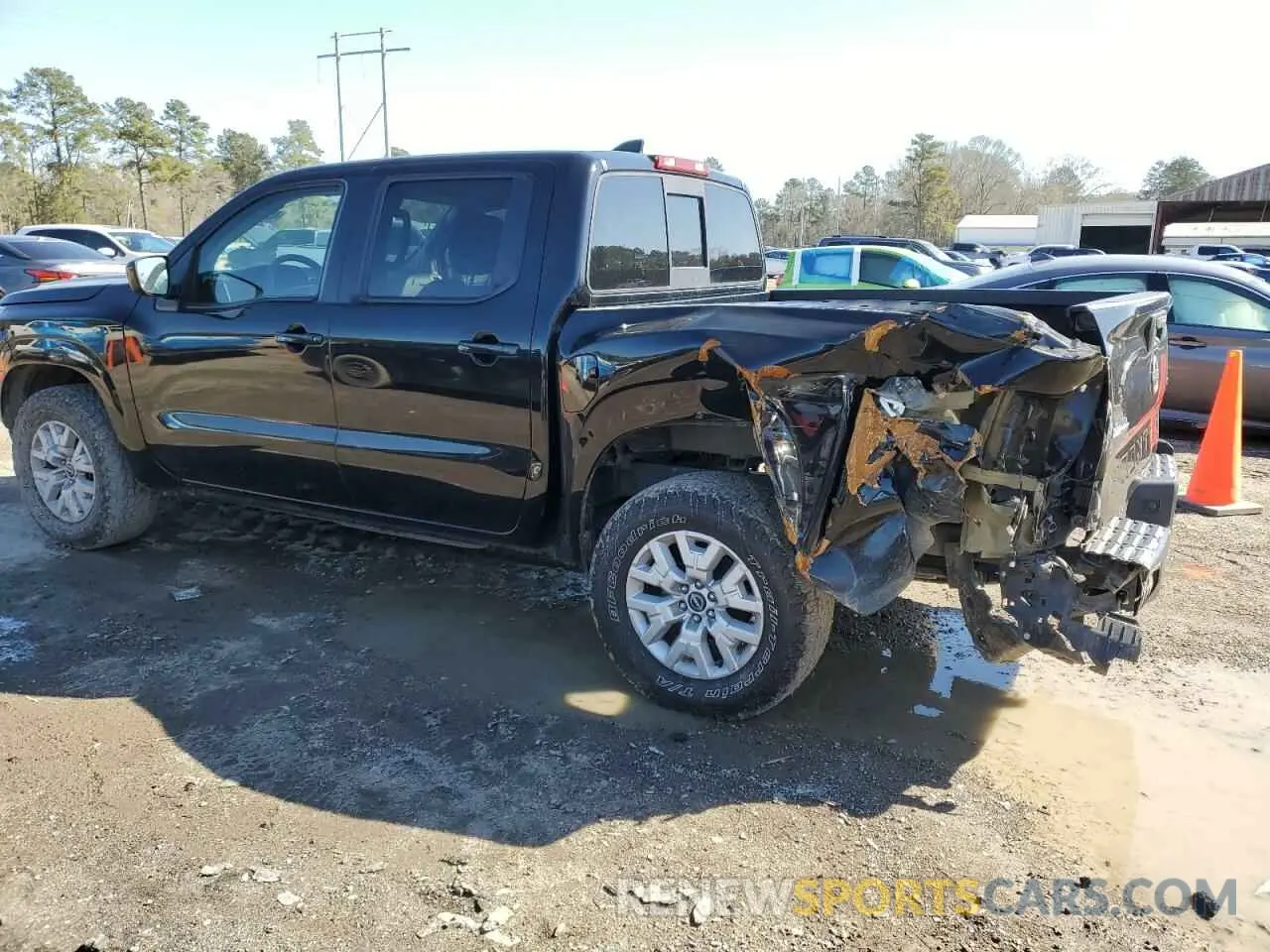 2 Photograph of a damaged car 1N6ED1EJ2NN623290 NISSAN FRONTIER 2022