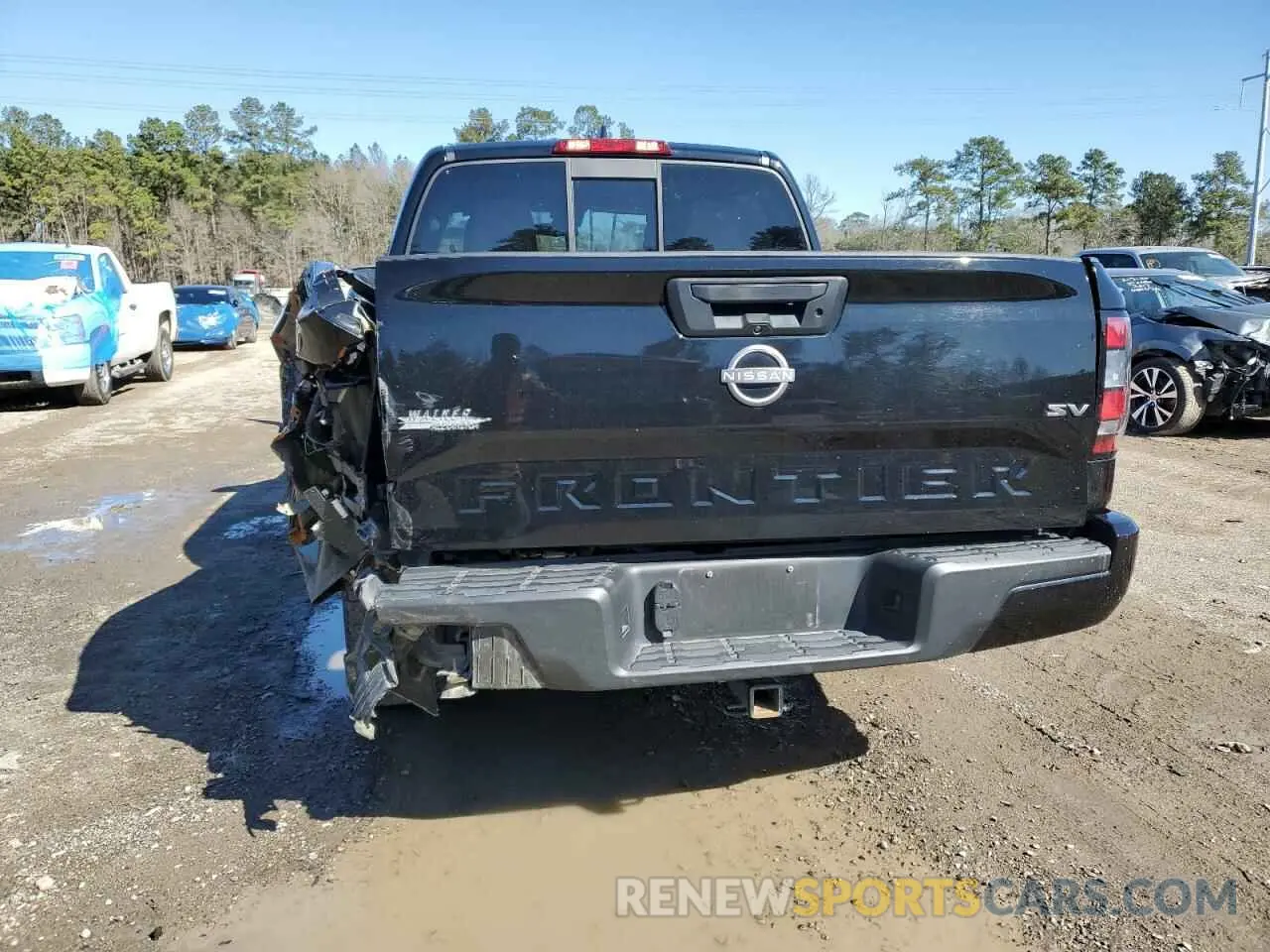 6 Photograph of a damaged car 1N6ED1EJ2NN623290 NISSAN FRONTIER 2022