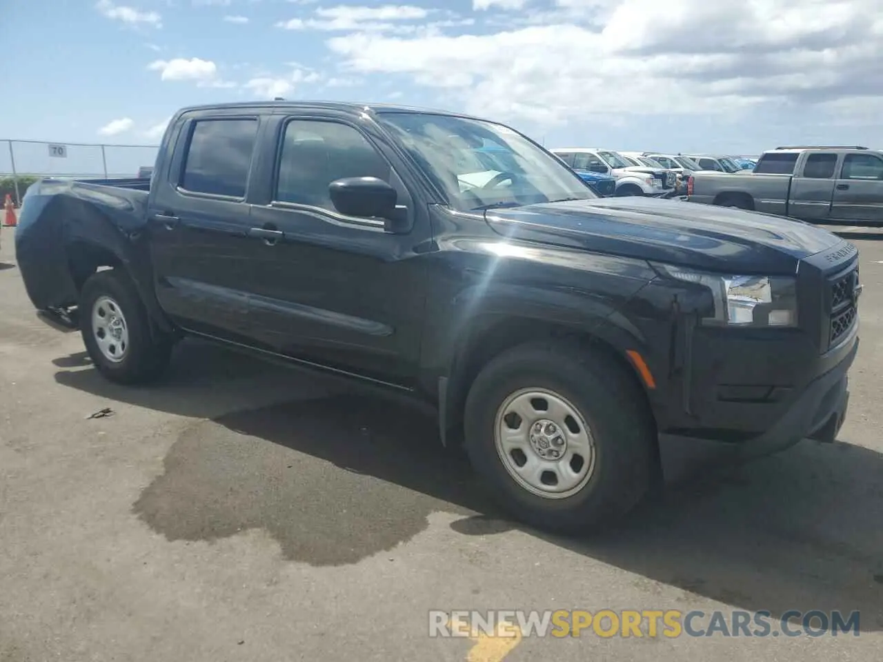 4 Photograph of a damaged car 1N6ED1EJ2NN628036 NISSAN FRONTIER 2022