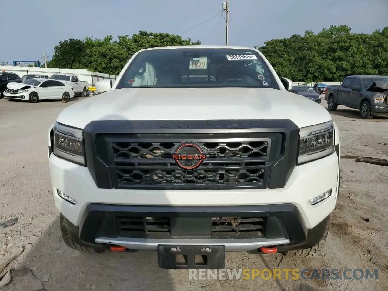 5 Photograph of a damaged car 1N6ED1EJ2NN644110 NISSAN FRONTIER 2022