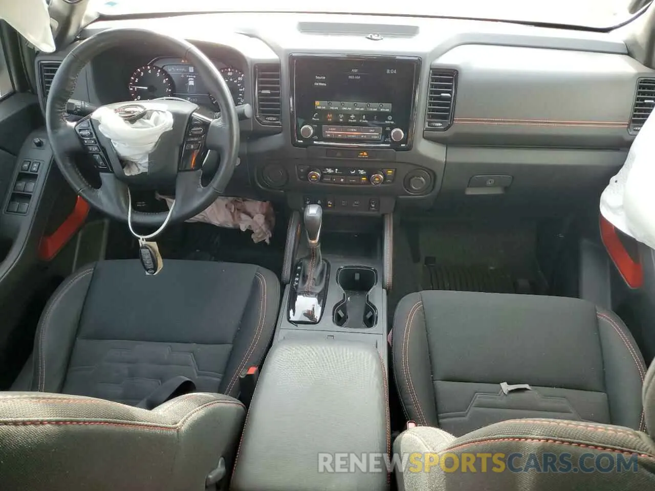 8 Photograph of a damaged car 1N6ED1EJ2NN644110 NISSAN FRONTIER 2022