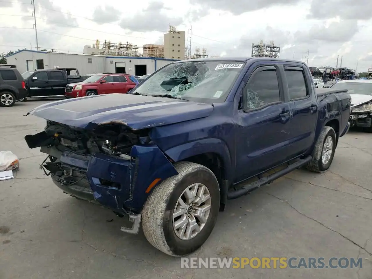 1 Photograph of a damaged car 1N6ED1EJ2NN683537 NISSAN FRONTIER 2022