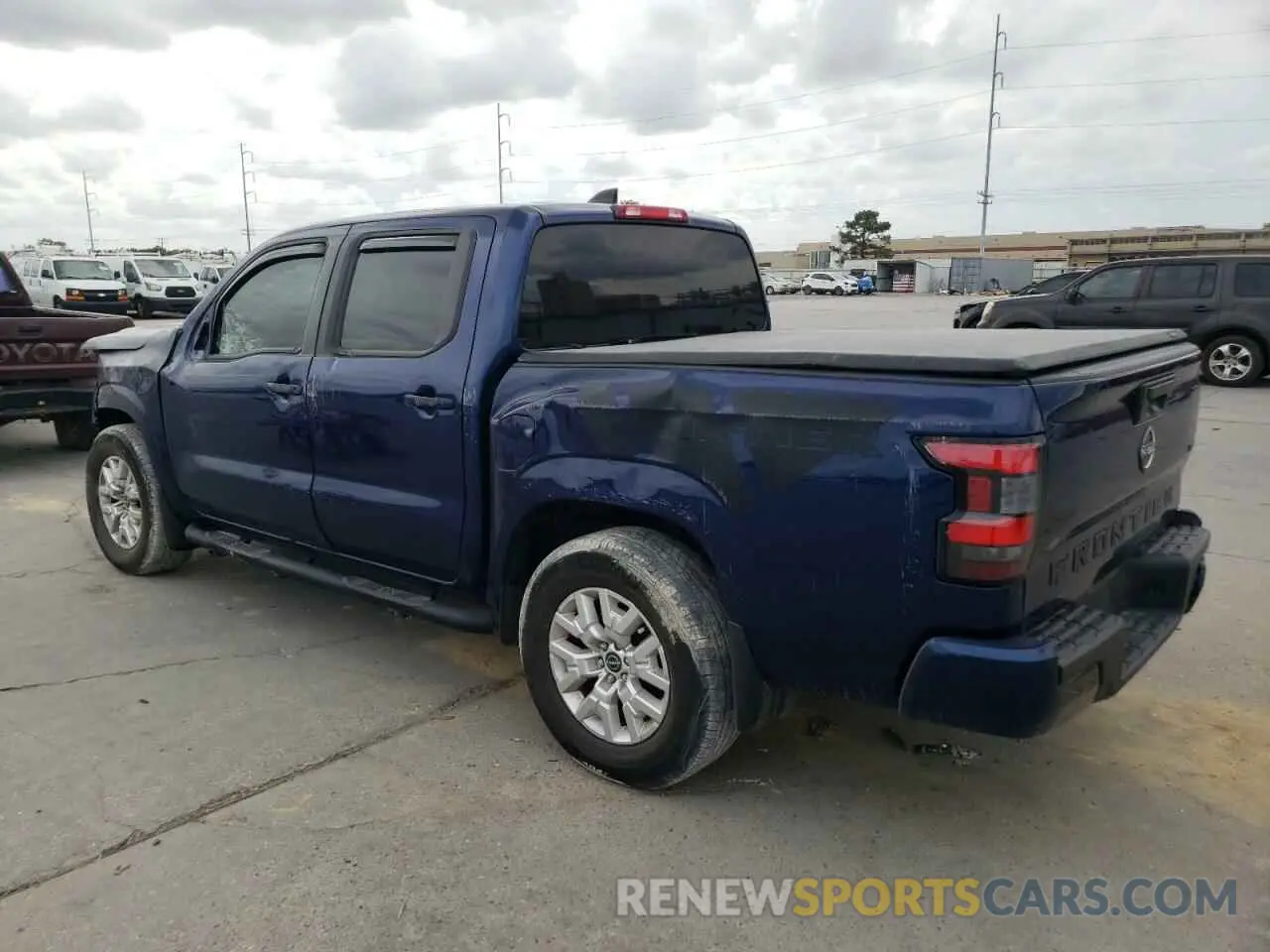 2 Photograph of a damaged car 1N6ED1EJ2NN683537 NISSAN FRONTIER 2022
