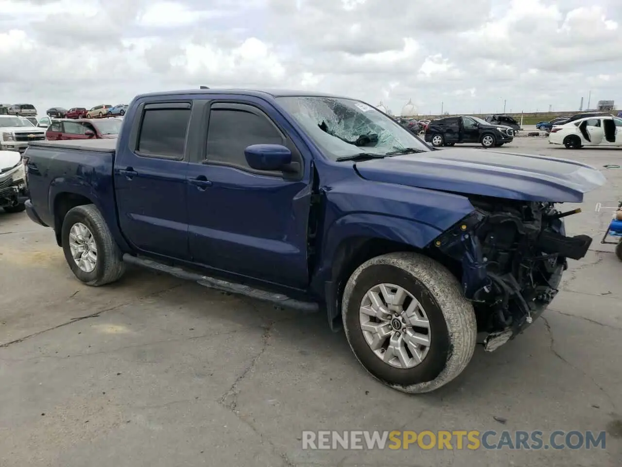 4 Photograph of a damaged car 1N6ED1EJ2NN683537 NISSAN FRONTIER 2022