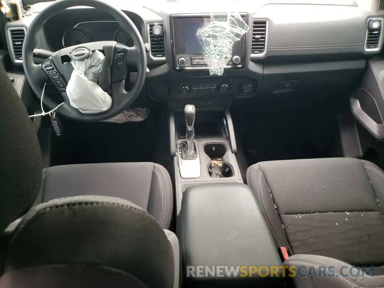 8 Photograph of a damaged car 1N6ED1EJ2NN683537 NISSAN FRONTIER 2022