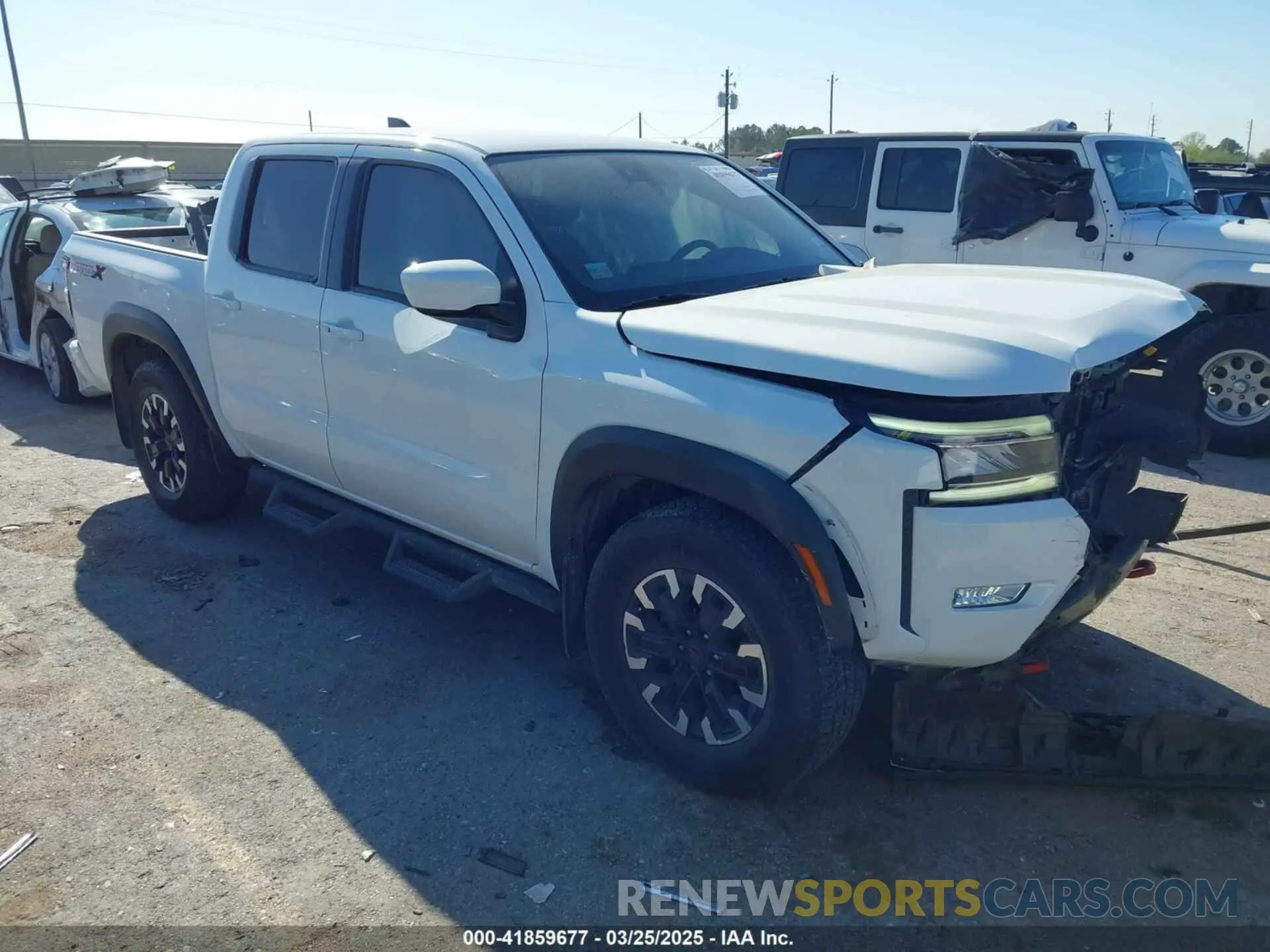 1 Photograph of a damaged car 1N6ED1EJ2NN685935 NISSAN FRONTIER 2022