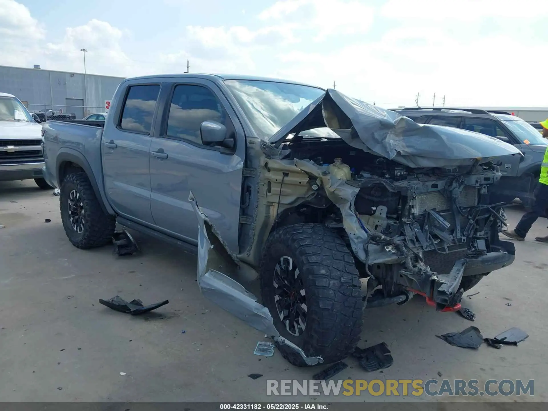 1 Photograph of a damaged car 1N6ED1EJ3NN661336 NISSAN FRONTIER 2022