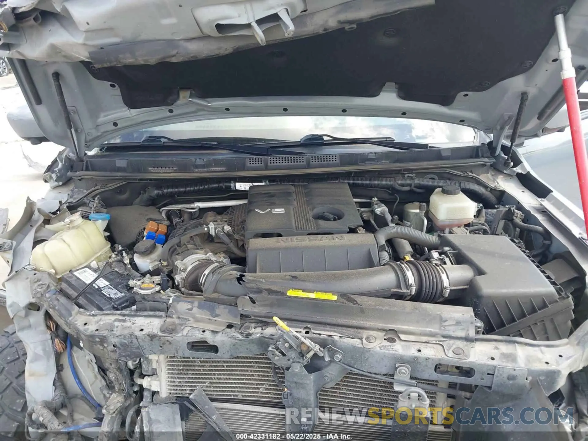10 Photograph of a damaged car 1N6ED1EJ3NN661336 NISSAN FRONTIER 2022