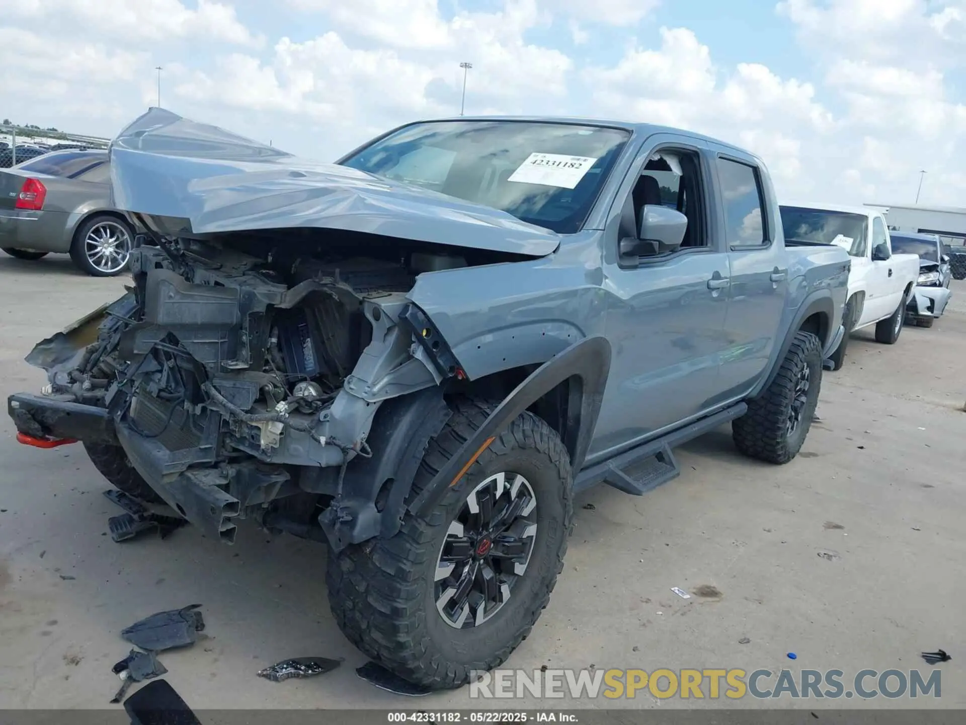 2 Photograph of a damaged car 1N6ED1EJ3NN661336 NISSAN FRONTIER 2022