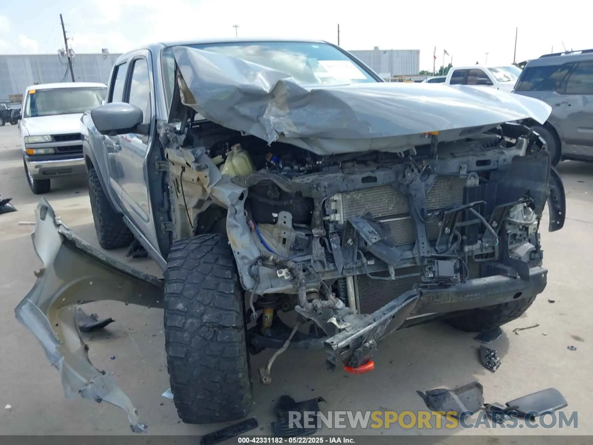 6 Photograph of a damaged car 1N6ED1EJ3NN661336 NISSAN FRONTIER 2022