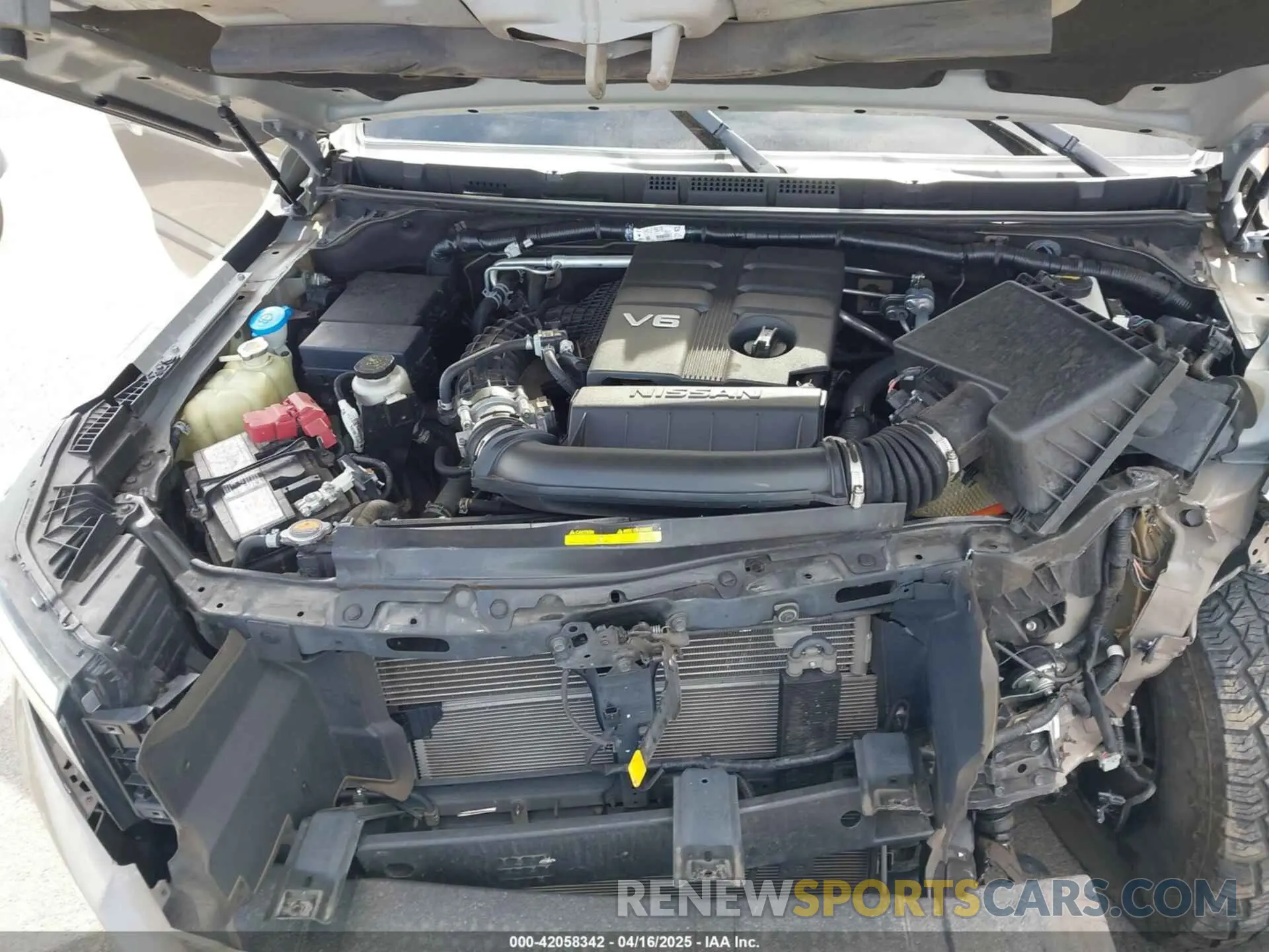 10 Photograph of a damaged car 1N6ED1EJ3NN666598 NISSAN FRONTIER 2022