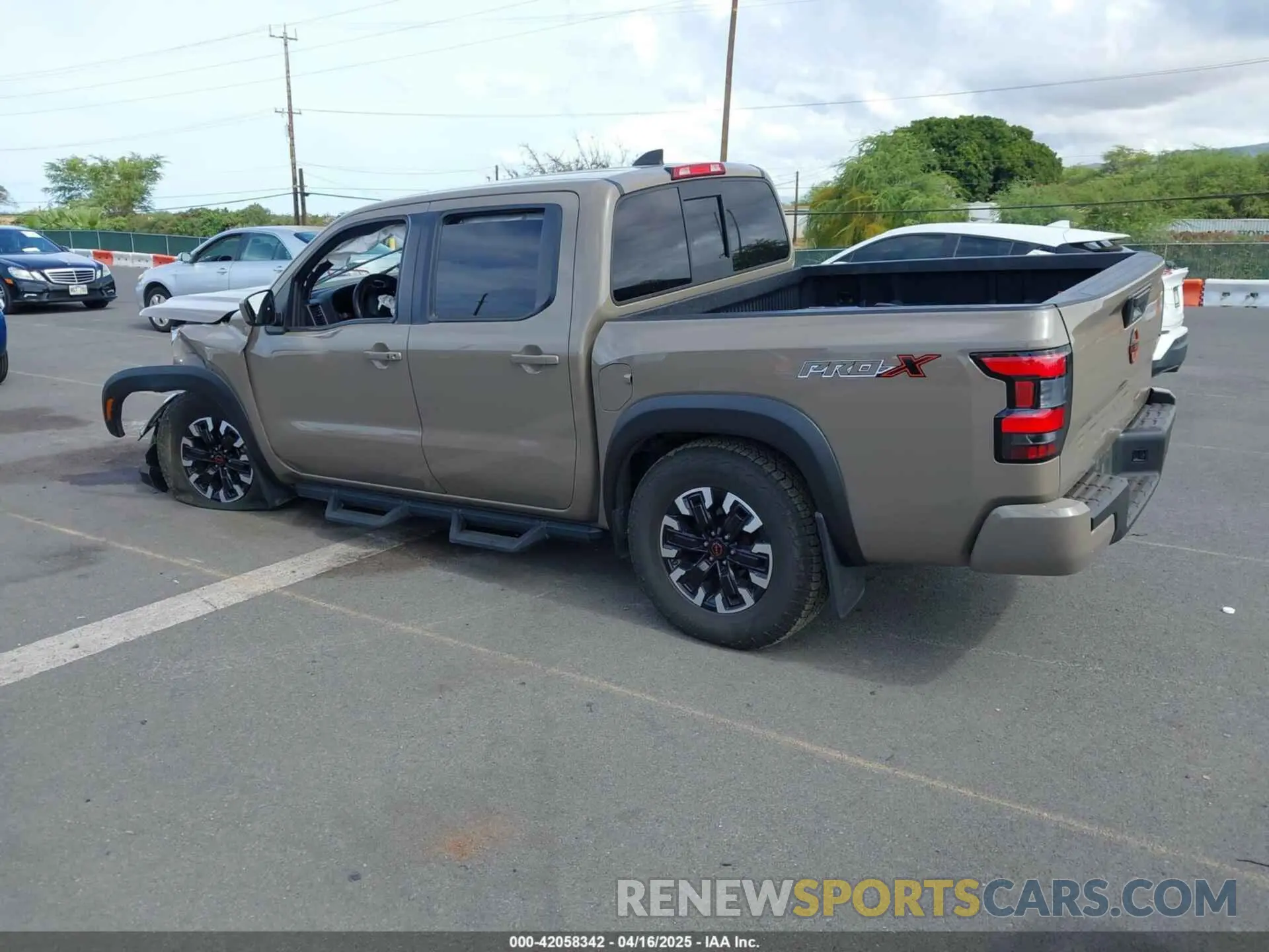 3 Photograph of a damaged car 1N6ED1EJ3NN666598 NISSAN FRONTIER 2022