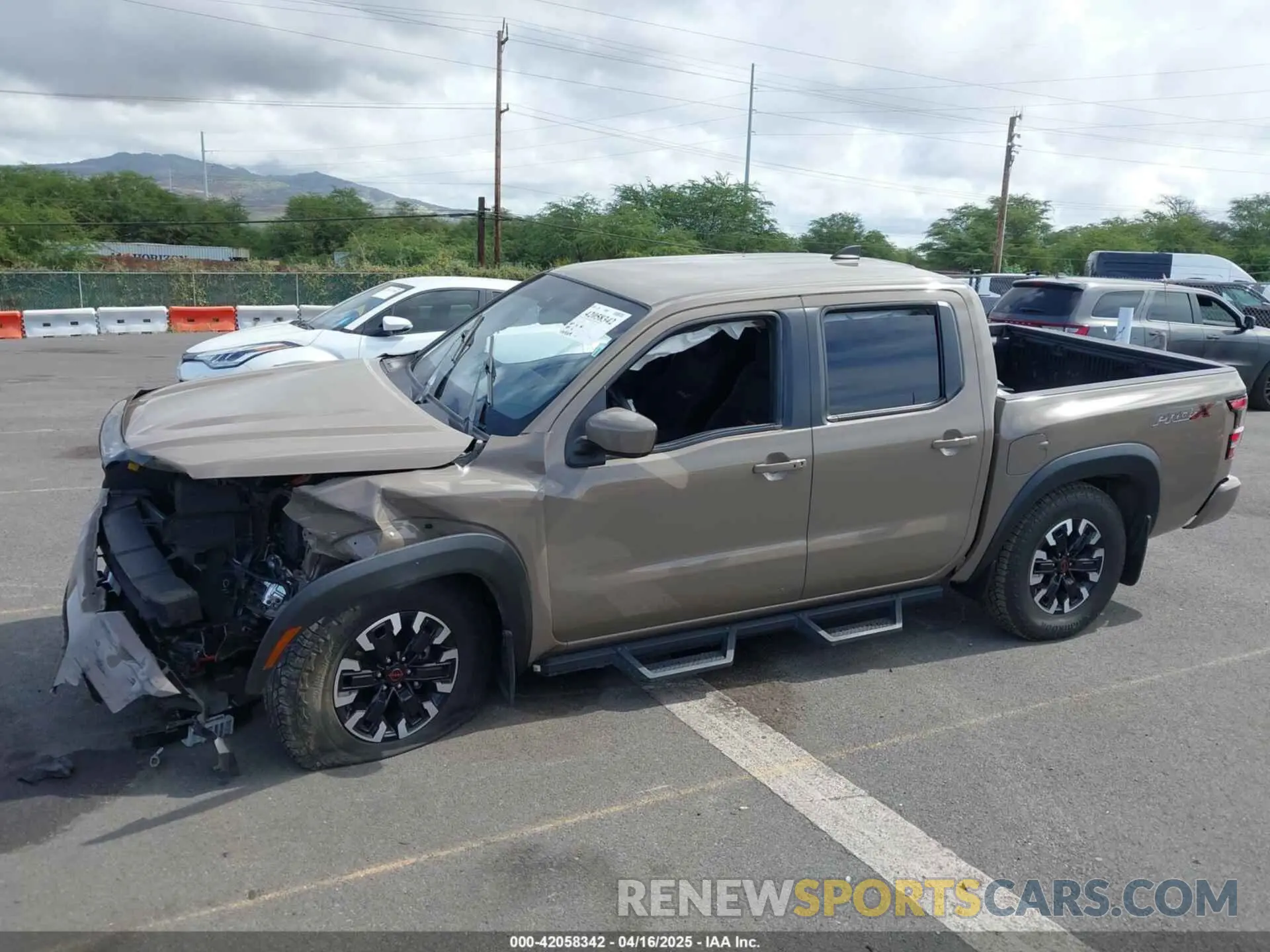6 Photograph of a damaged car 1N6ED1EJ3NN666598 NISSAN FRONTIER 2022