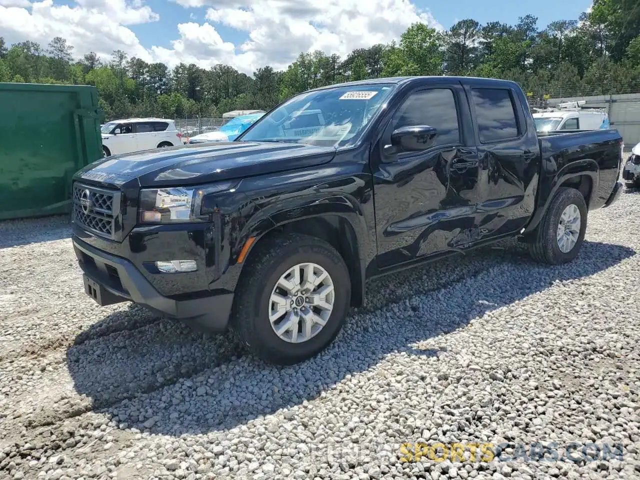 1 Photograph of a damaged car 1N6ED1EJ3NN680162 NISSAN FRONTIER 2022