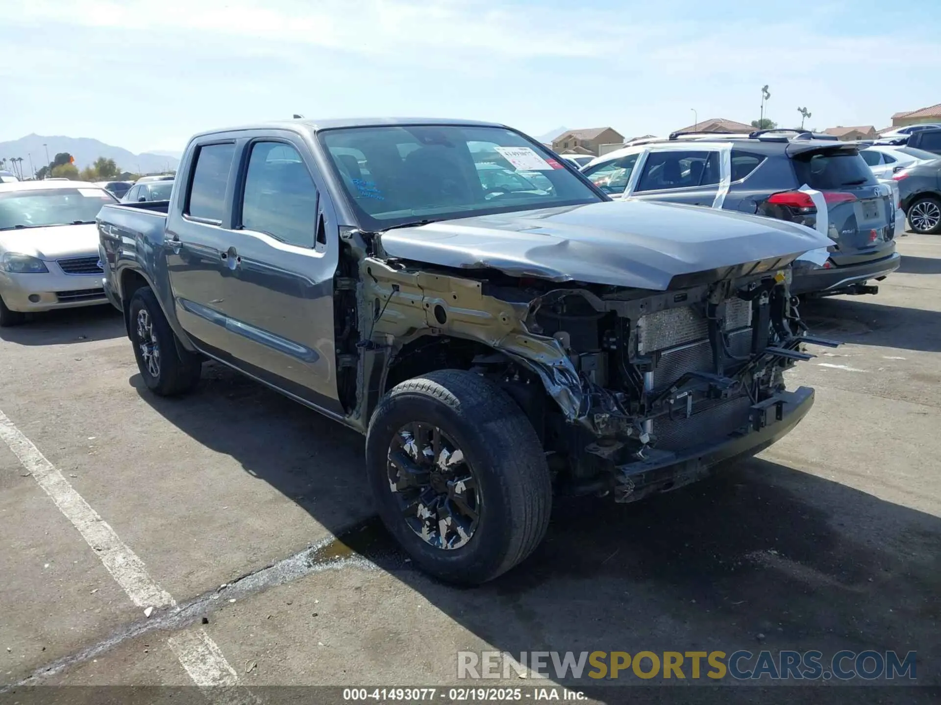 1 Photograph of a damaged car 1N6ED1EJ3NN691288 NISSAN FRONTIER 2022