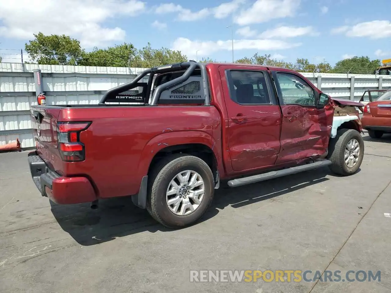 3 Photograph of a damaged car 1N6ED1EJ4NN626305 NISSAN FRONTIER 2022
