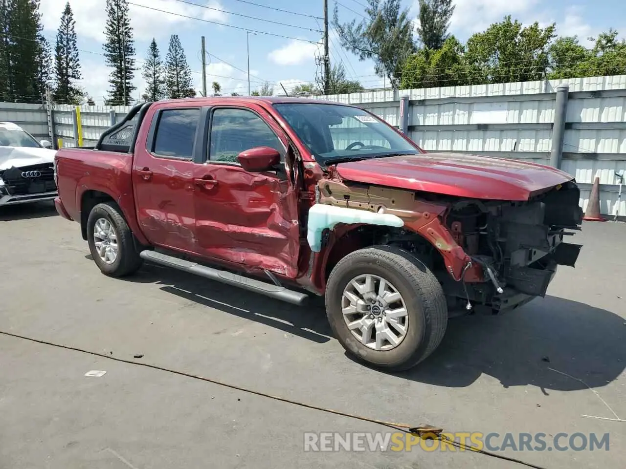 4 Photograph of a damaged car 1N6ED1EJ4NN626305 NISSAN FRONTIER 2022