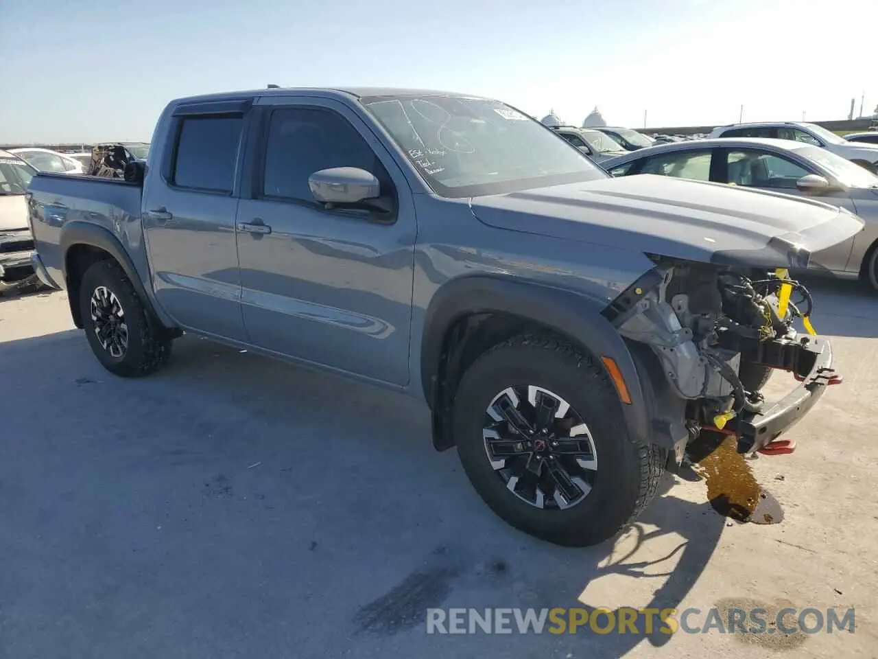 4 Photograph of a damaged car 1N6ED1EJ4NN647123 NISSAN FRONTIER 2022