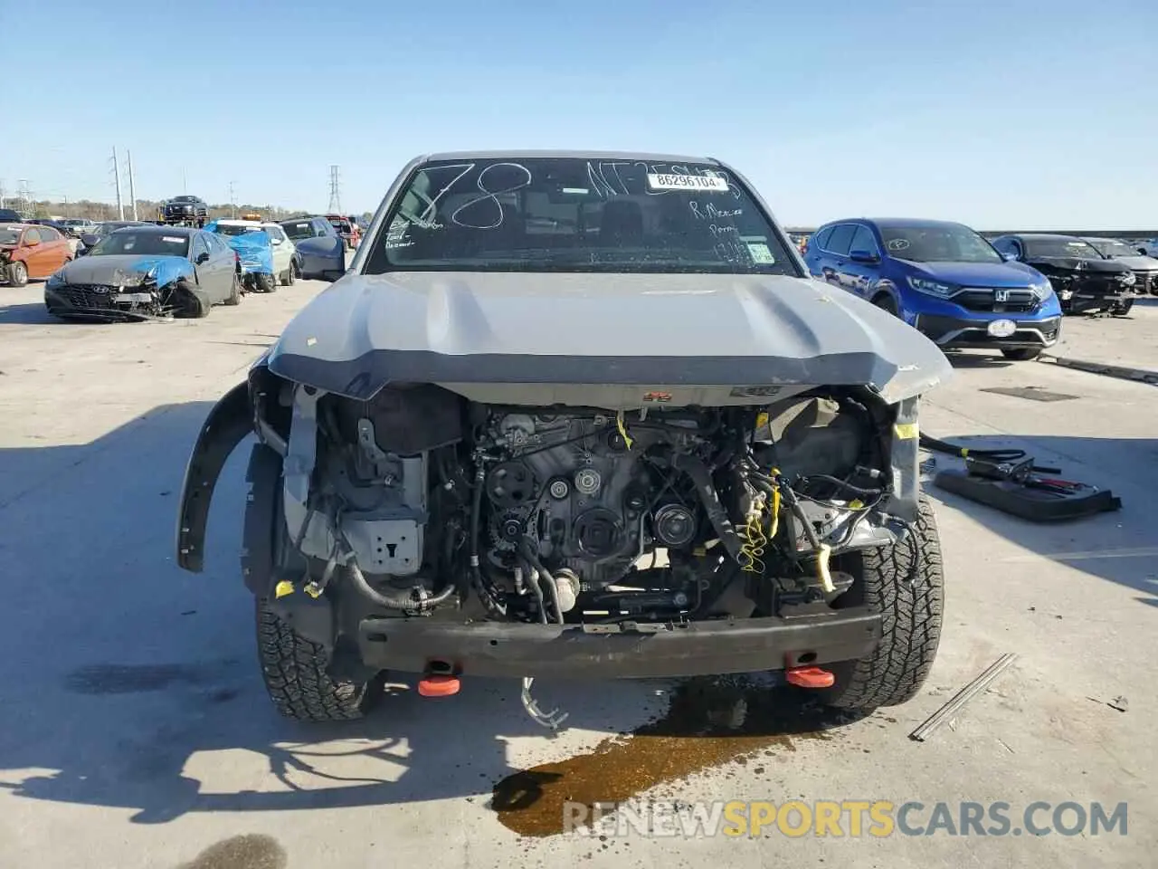 5 Photograph of a damaged car 1N6ED1EJ4NN647123 NISSAN FRONTIER 2022