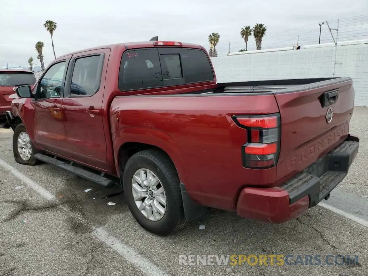 2 Photograph of a damaged car 1N6ED1EJ4NN654640 NISSAN FRONTIER 2022