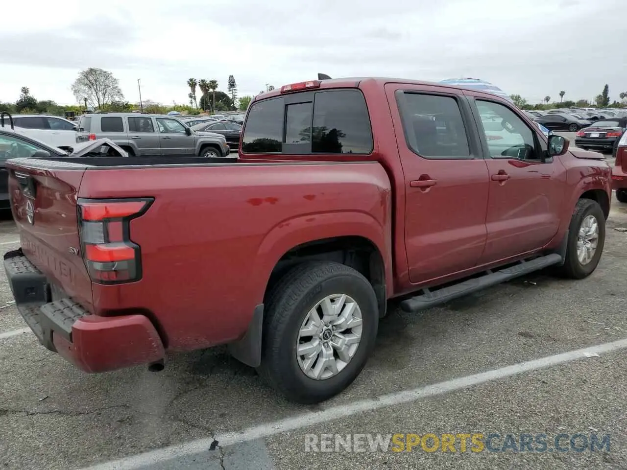 3 Photograph of a damaged car 1N6ED1EJ4NN654640 NISSAN FRONTIER 2022