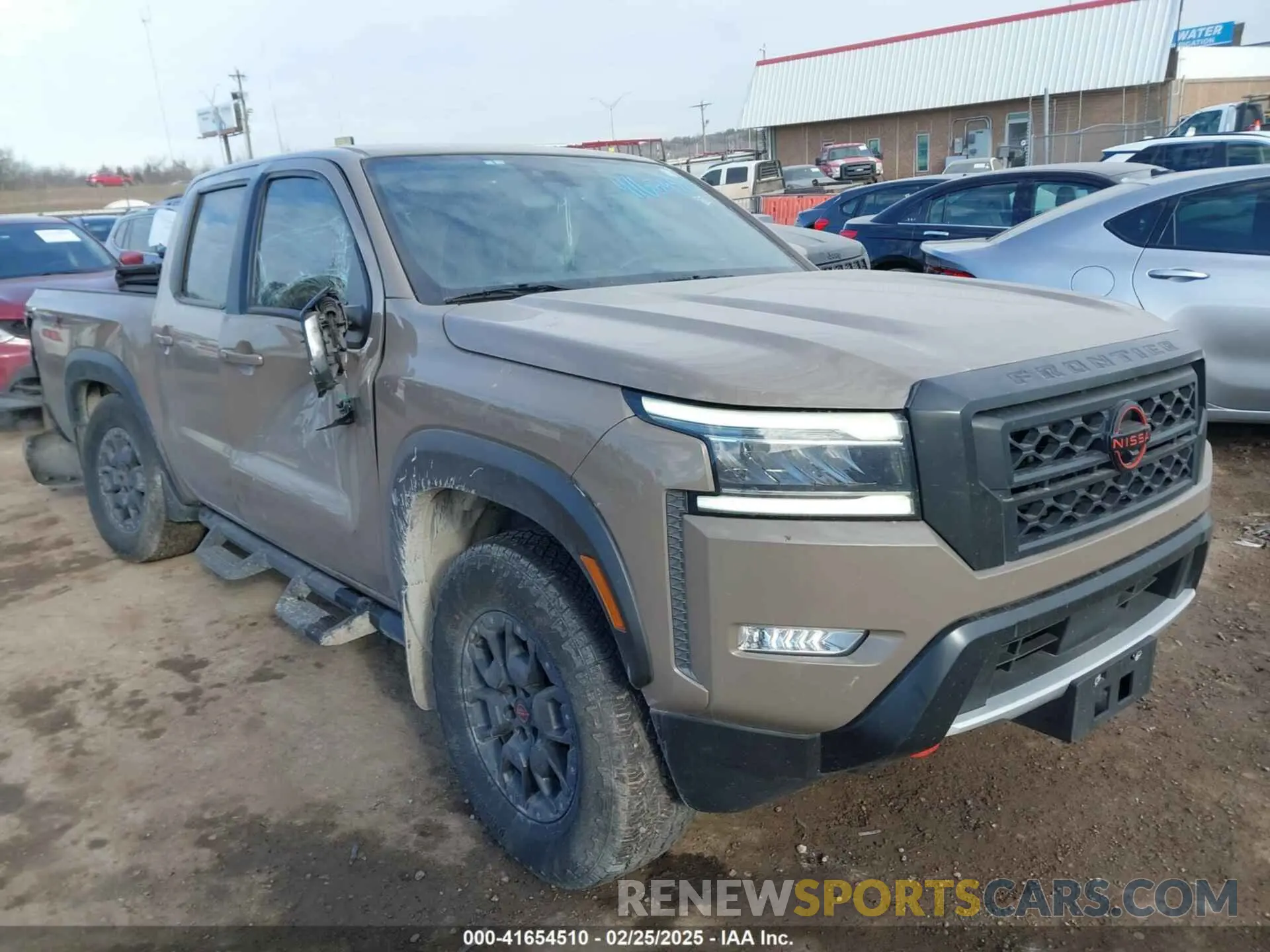 1 Photograph of a damaged car 1N6ED1EJ5NN618682 NISSAN FRONTIER 2022