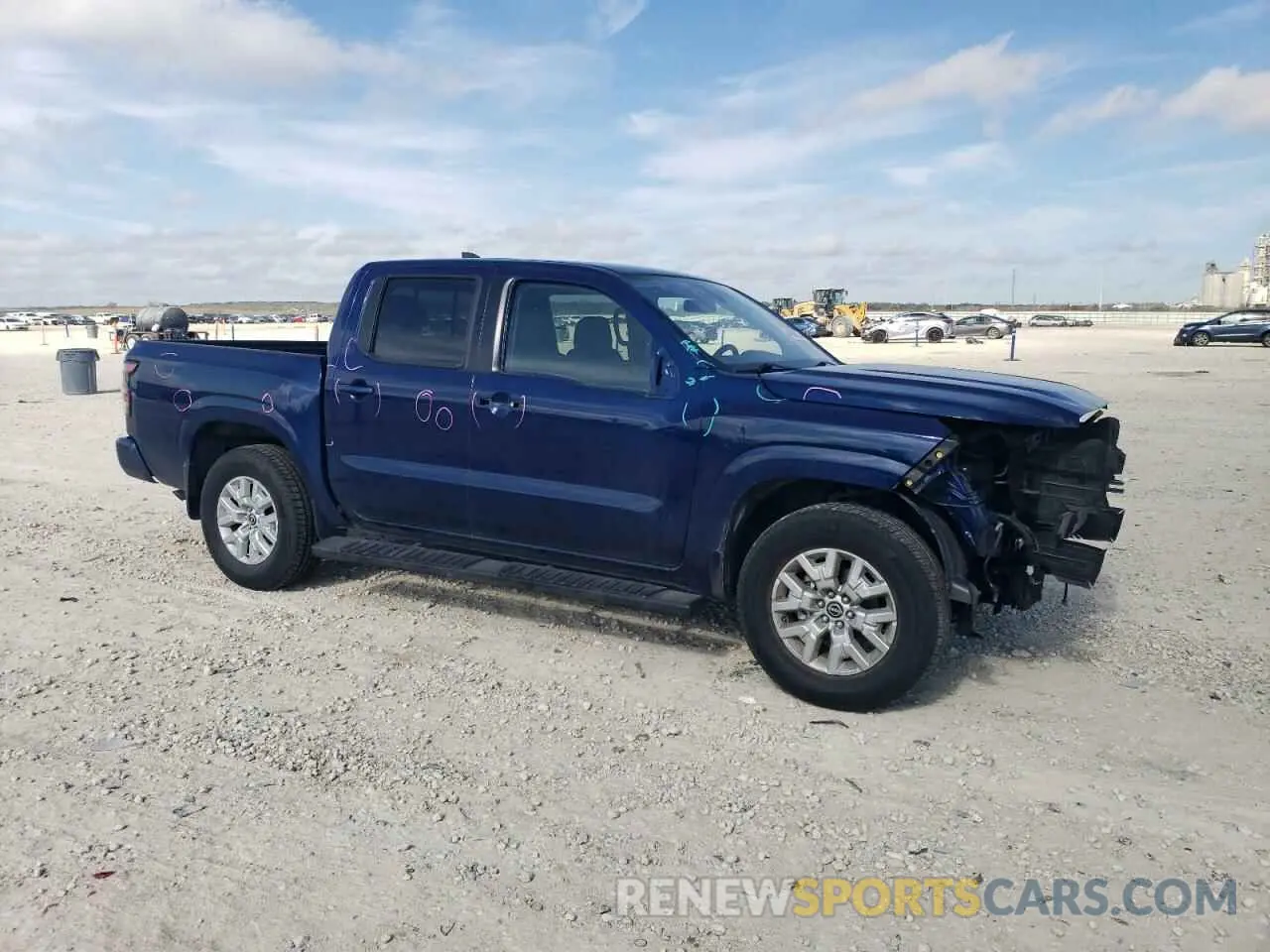 4 Photograph of a damaged car 1N6ED1EJ5NN626801 NISSAN FRONTIER 2022