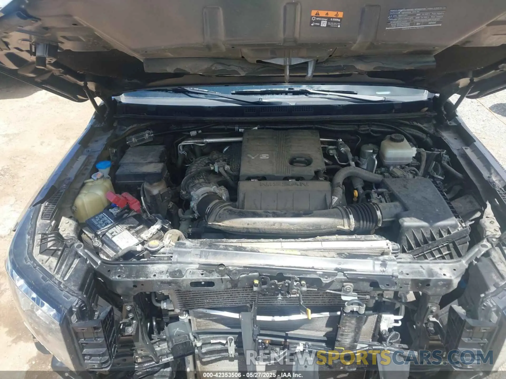 10 Photograph of a damaged car 1N6ED1EJ5NN643095 NISSAN FRONTIER 2022