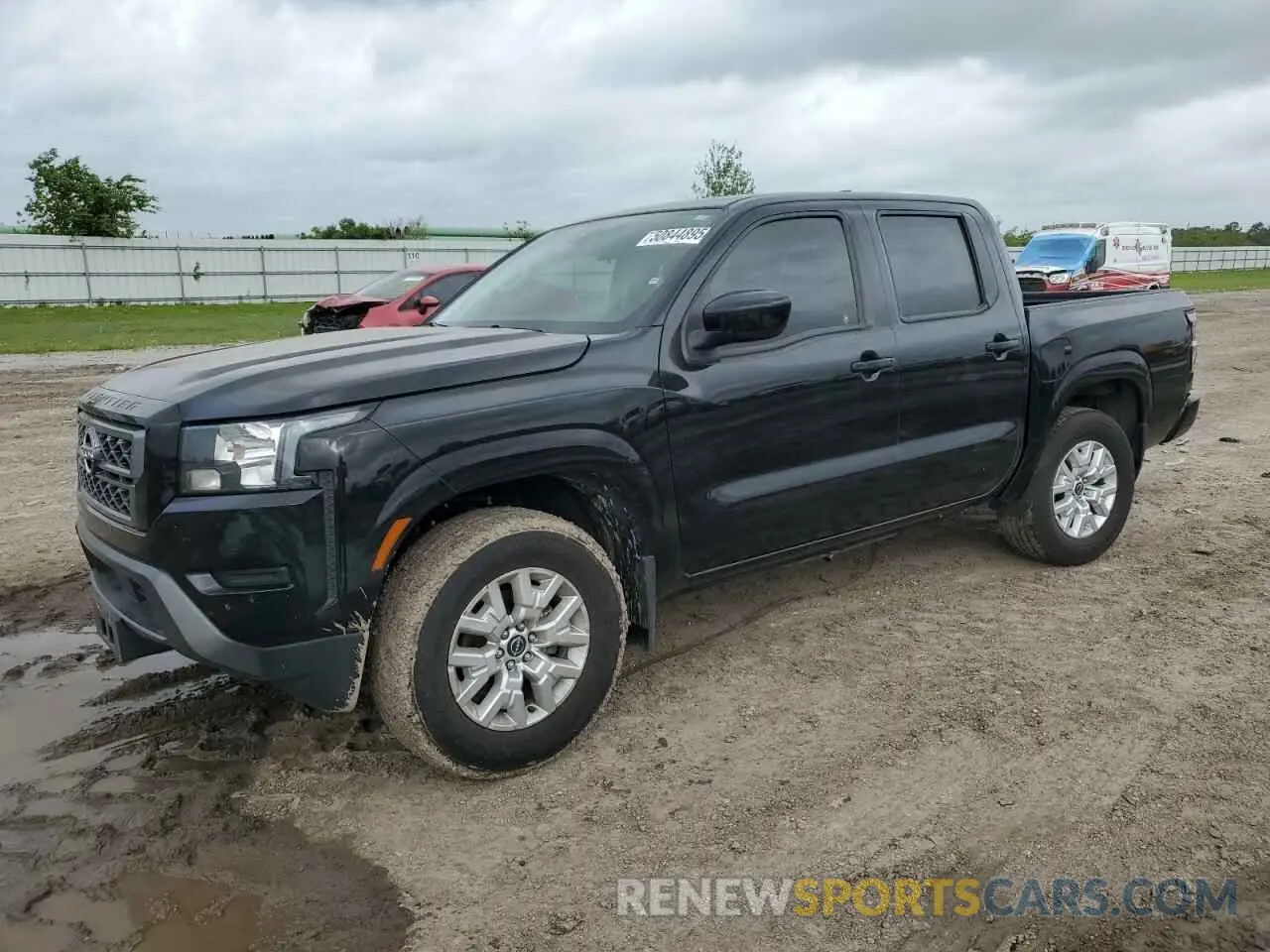 1 Photograph of a damaged car 1N6ED1EJ5NN695813 NISSAN FRONTIER 2022
