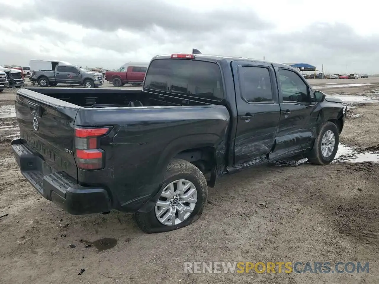 3 Photograph of a damaged car 1N6ED1EJ5NN695813 NISSAN FRONTIER 2022