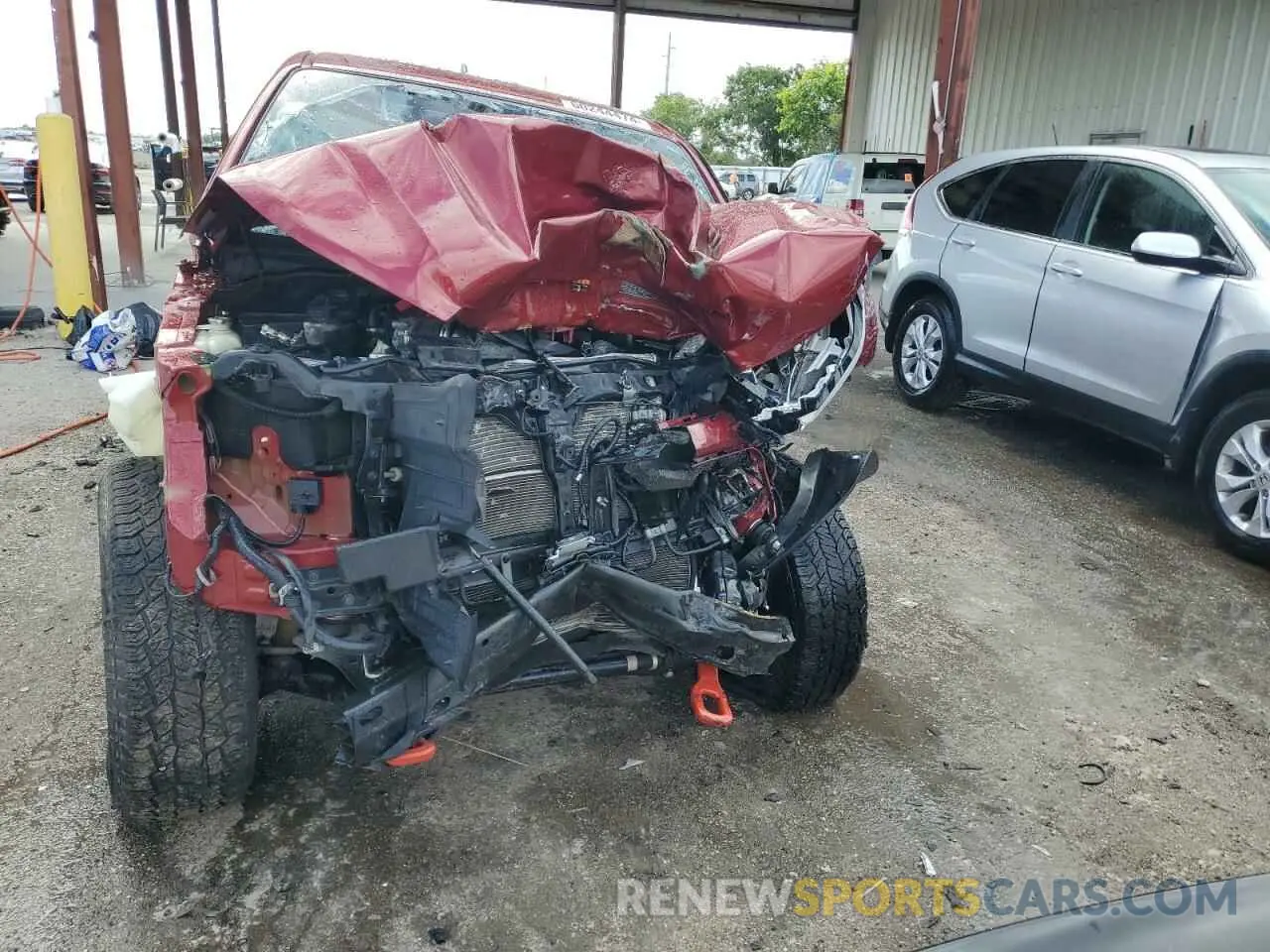 5 Photograph of a damaged car 1N6ED1EJ6NN615368 NISSAN FRONTIER 2022