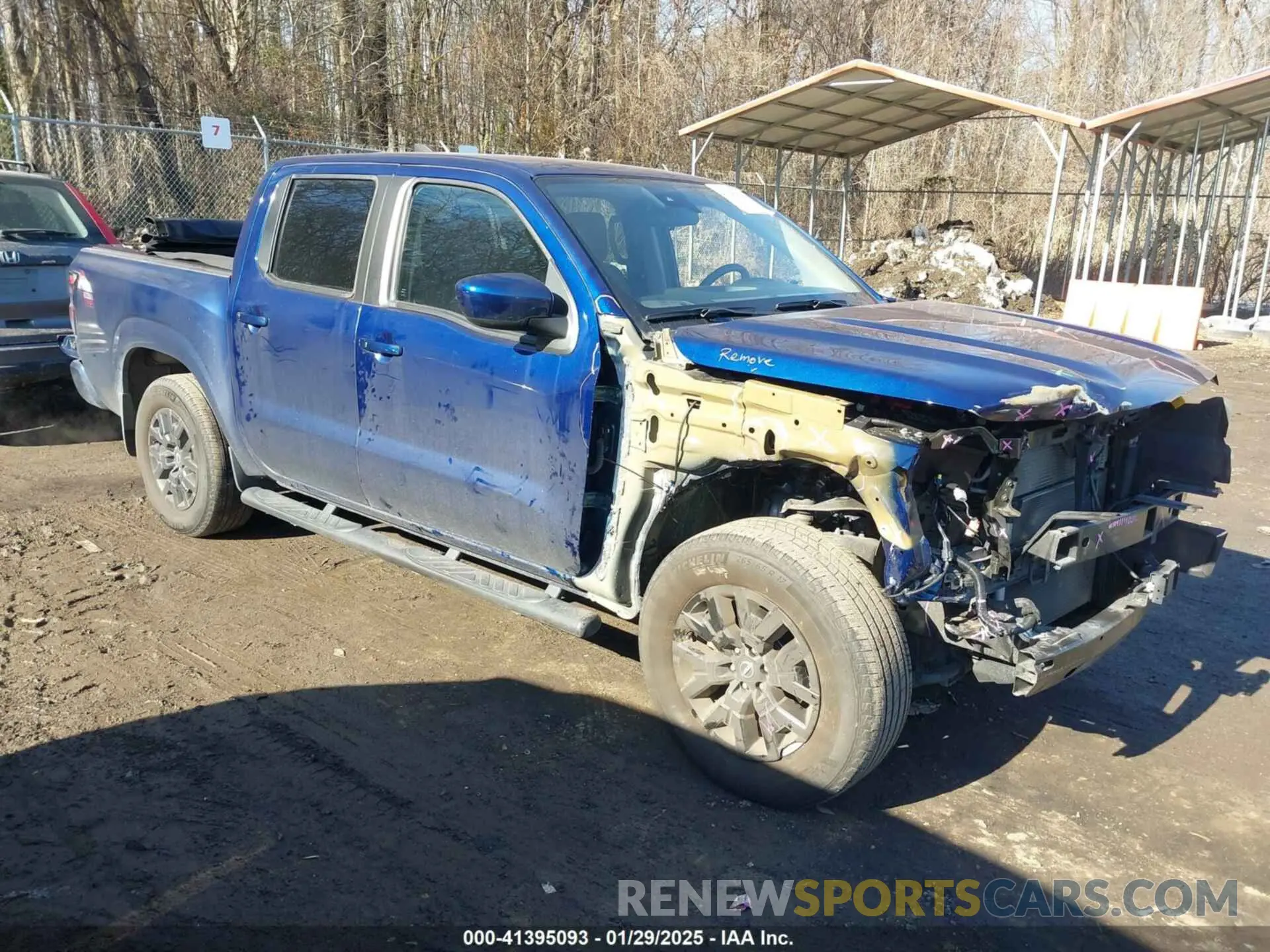 1 Photograph of a damaged car 1N6ED1EJ6NN641551 NISSAN FRONTIER 2022