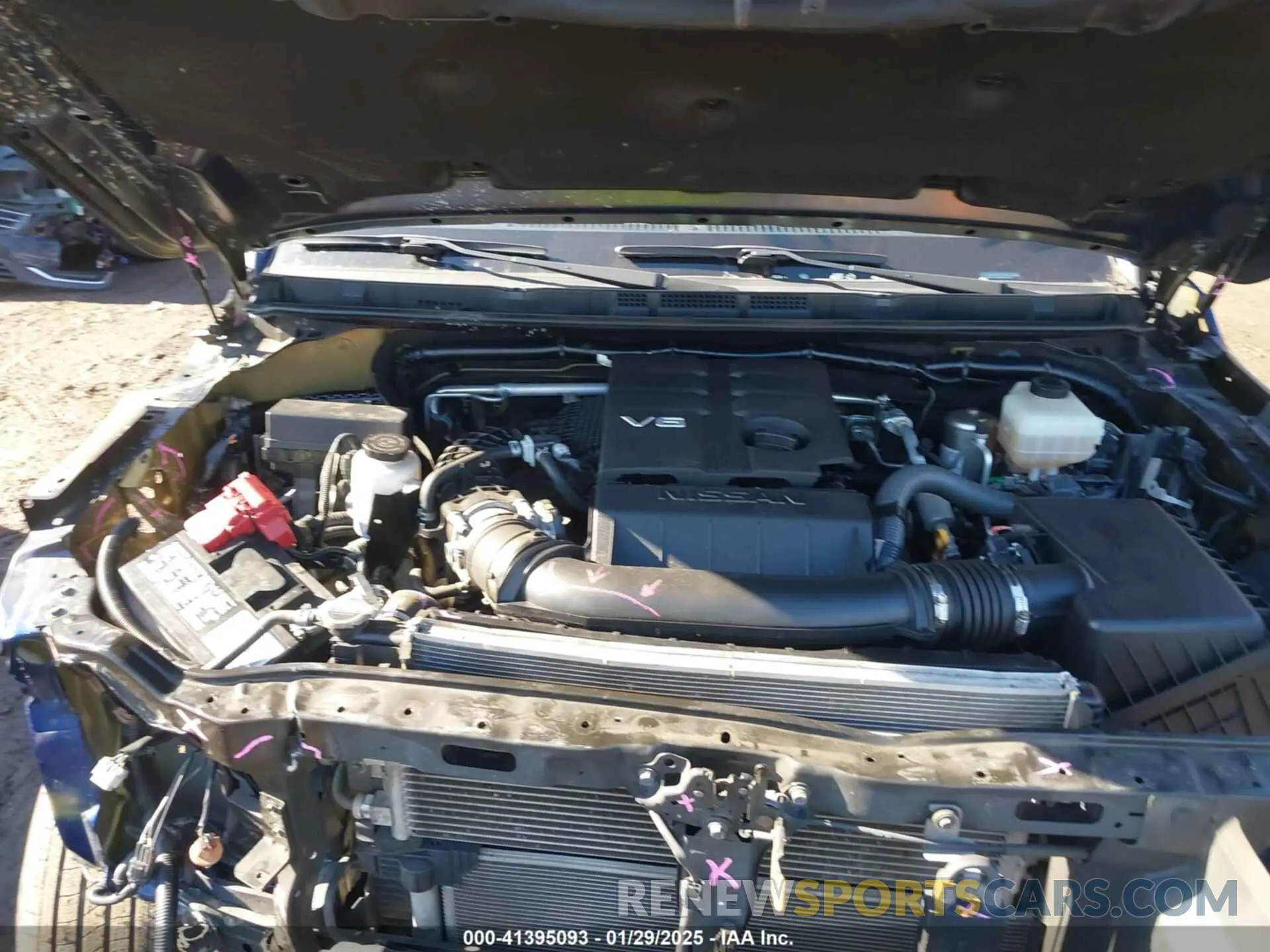 10 Photograph of a damaged car 1N6ED1EJ6NN641551 NISSAN FRONTIER 2022