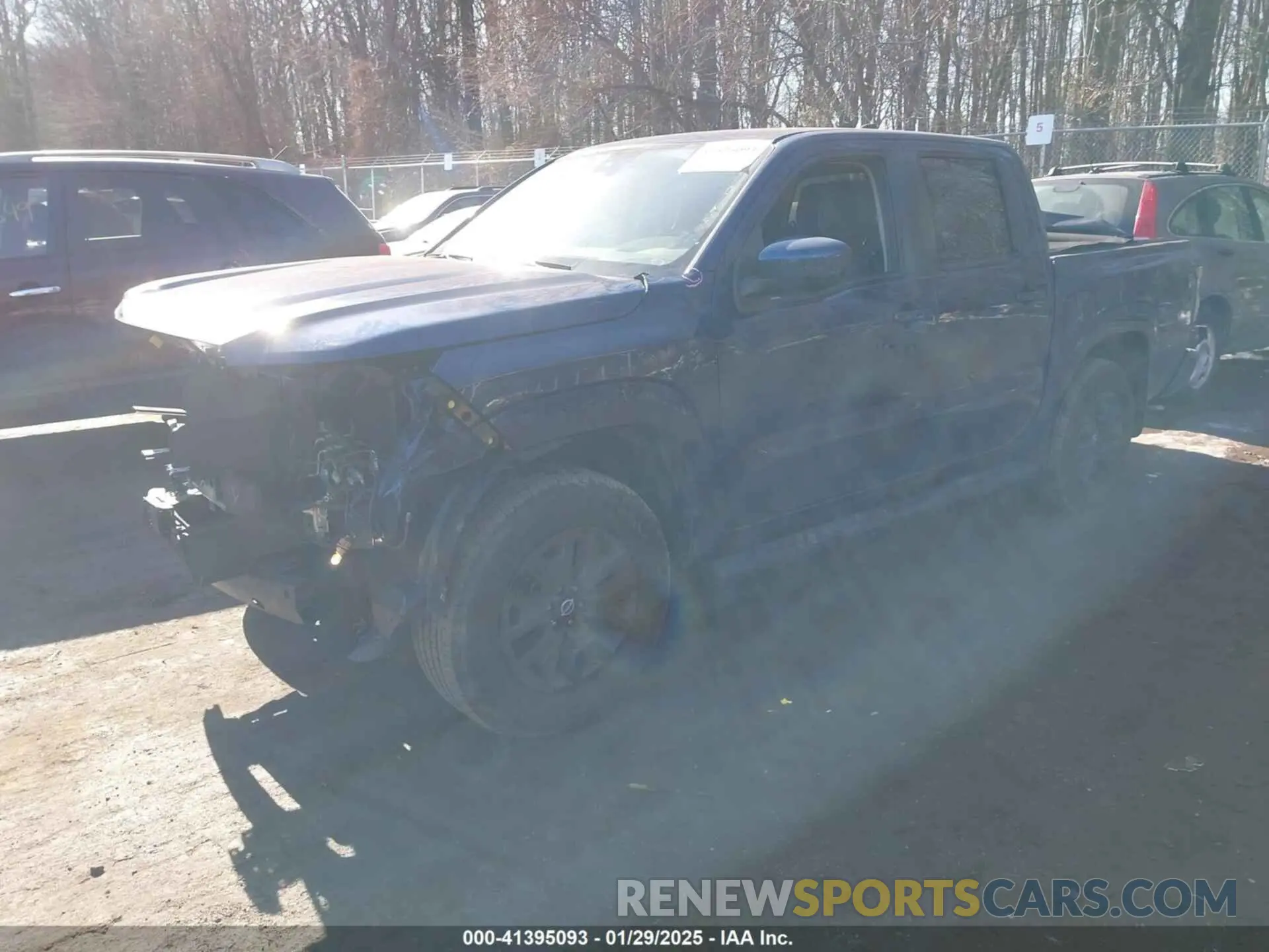 2 Photograph of a damaged car 1N6ED1EJ6NN641551 NISSAN FRONTIER 2022