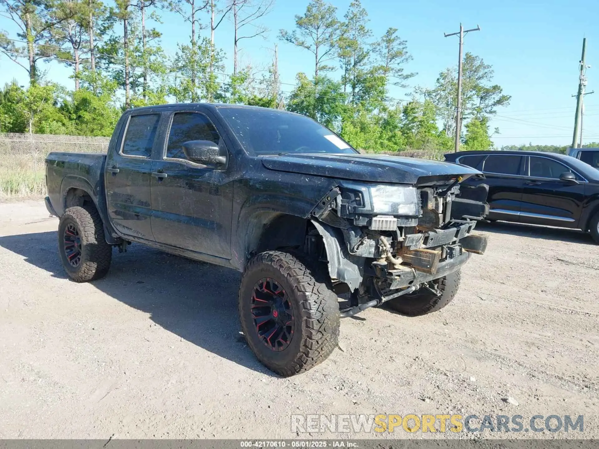 1 Photograph of a damaged car 1N6ED1EJ6NN682732 NISSAN FRONTIER 2022