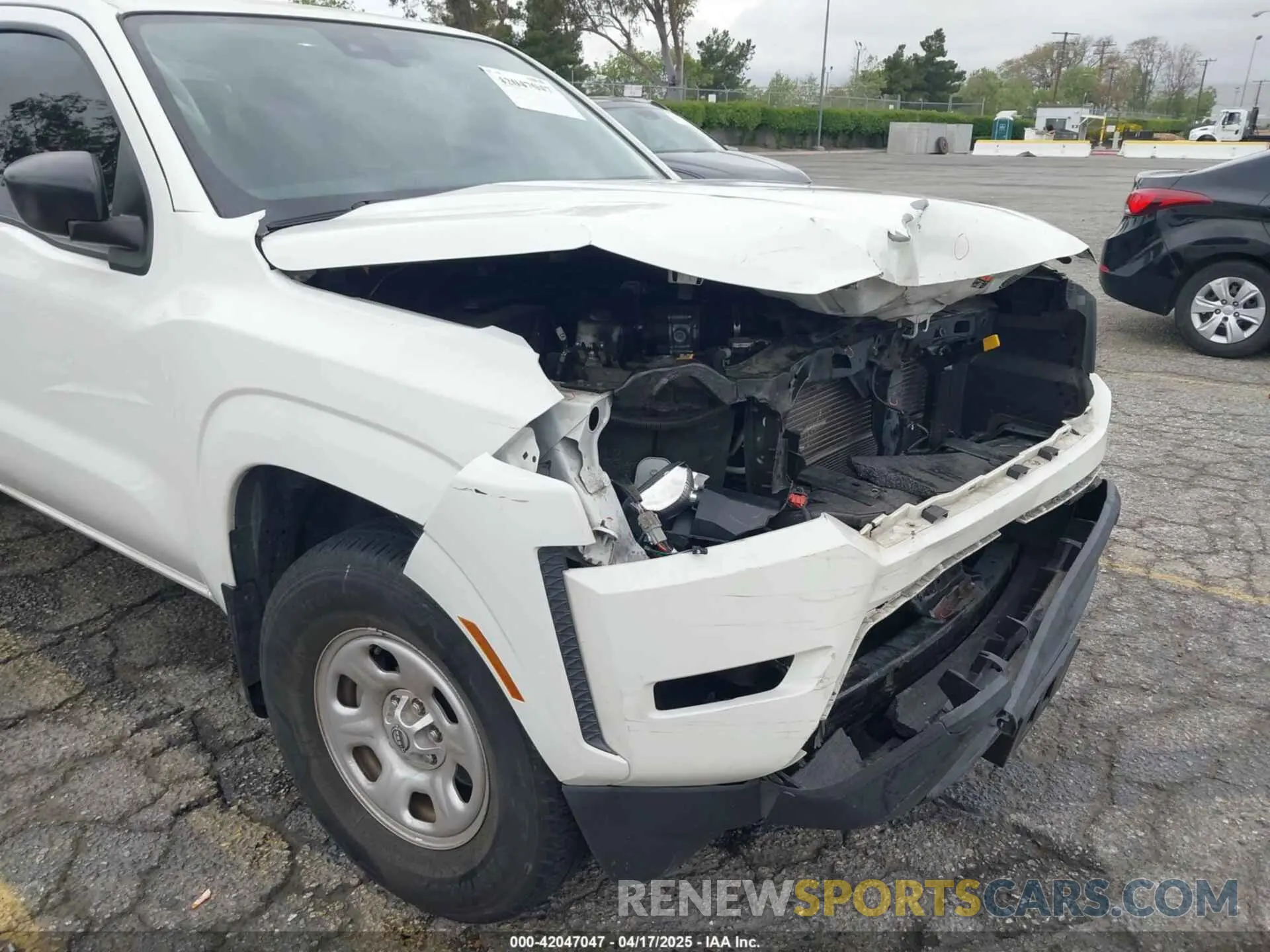 6 Photograph of a damaged car 1N6ED1EJ7NN608316 NISSAN FRONTIER 2022