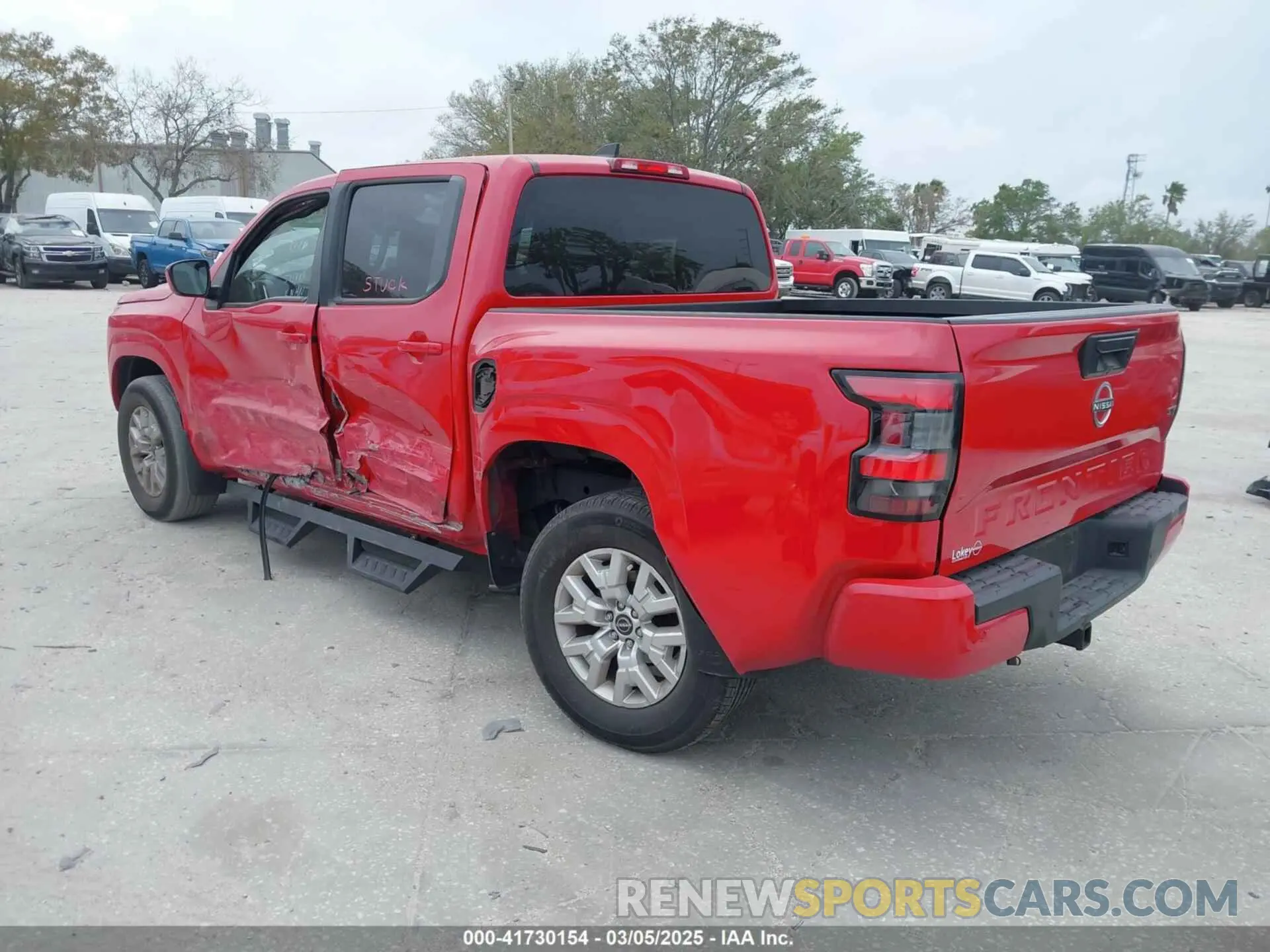 3 Photograph of a damaged car 1N6ED1EJ7NN644412 NISSAN FRONTIER 2022