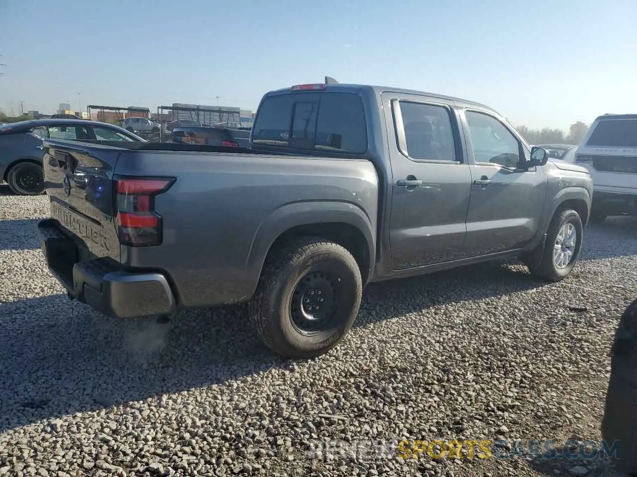 3 Photograph of a damaged car 1N6ED1EJ7NN658746 NISSAN FRONTIER 2022