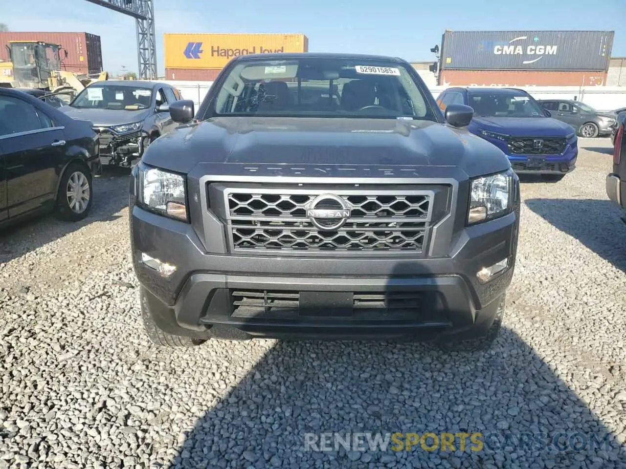 5 Photograph of a damaged car 1N6ED1EJ7NN658746 NISSAN FRONTIER 2022