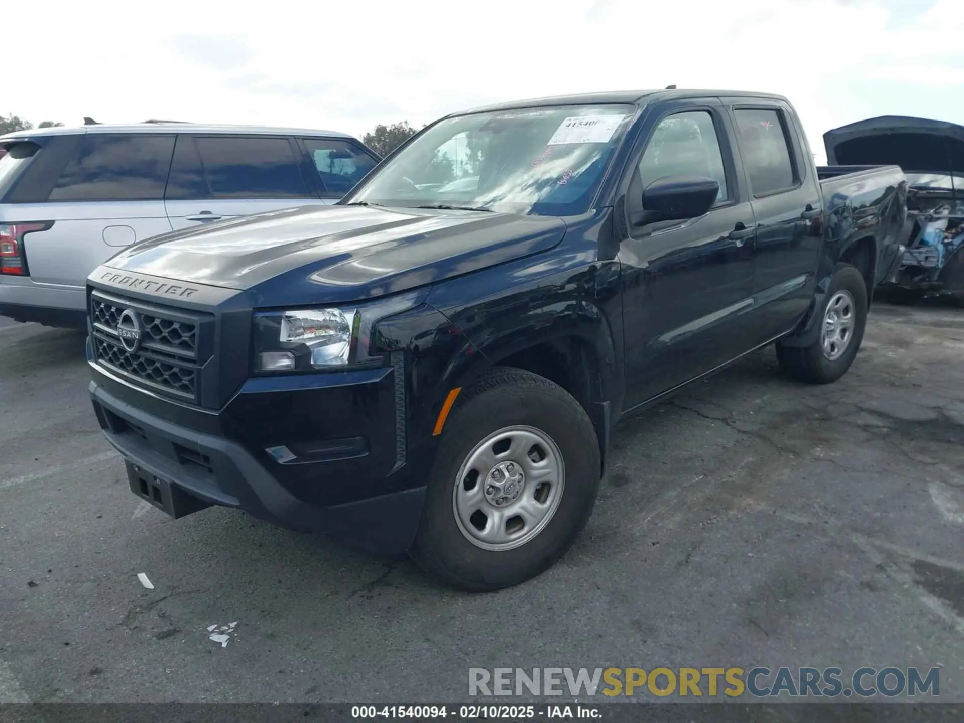 2 Photograph of a damaged car 1N6ED1EJ7NN668502 NISSAN FRONTIER 2022