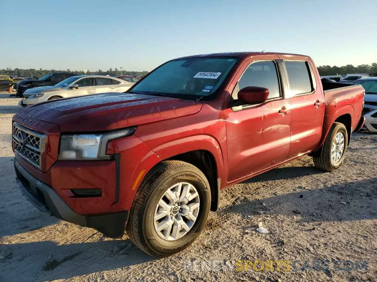 1 Photograph of a damaged car 1N6ED1EJ8NN612083 NISSAN FRONTIER 2022