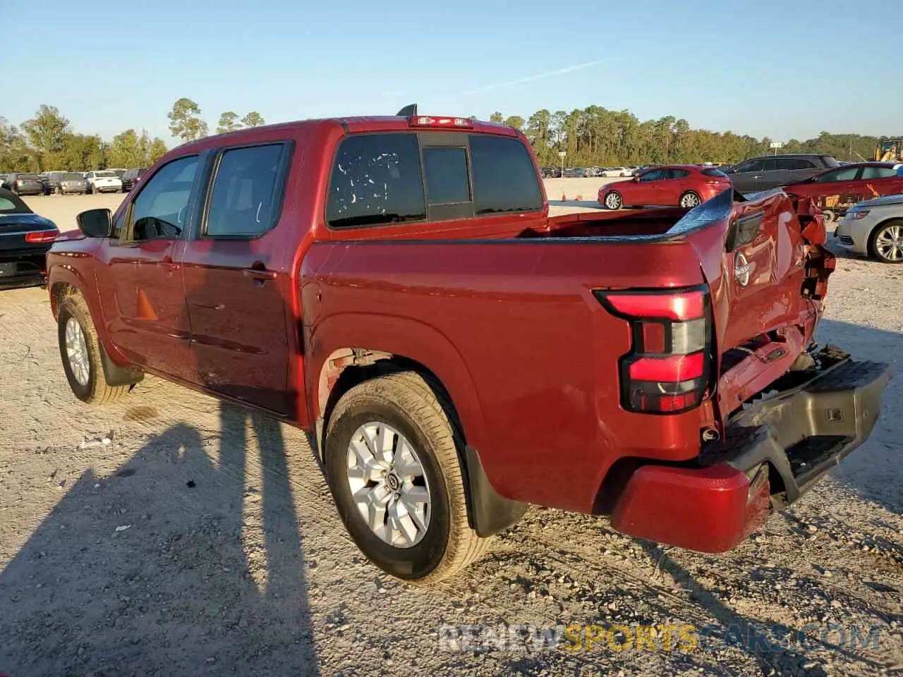 2 Photograph of a damaged car 1N6ED1EJ8NN612083 NISSAN FRONTIER 2022