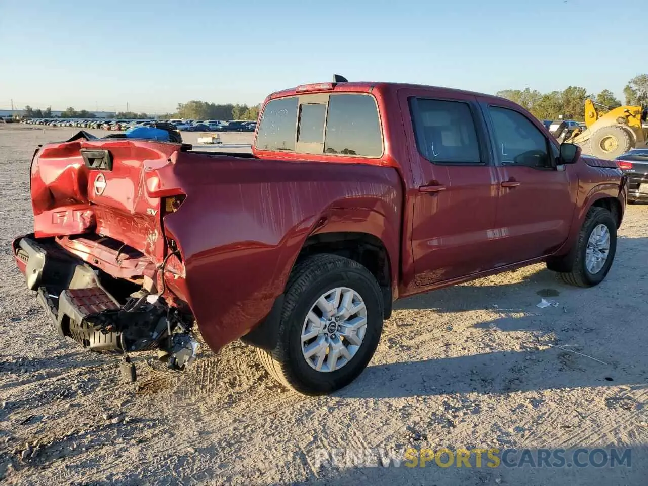 3 Photograph of a damaged car 1N6ED1EJ8NN612083 NISSAN FRONTIER 2022