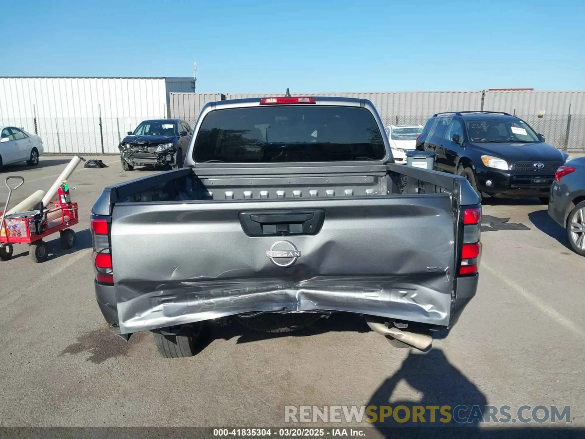 16 Photograph of a damaged car 1N6ED1EJ8NN657041 NISSAN FRONTIER 2022