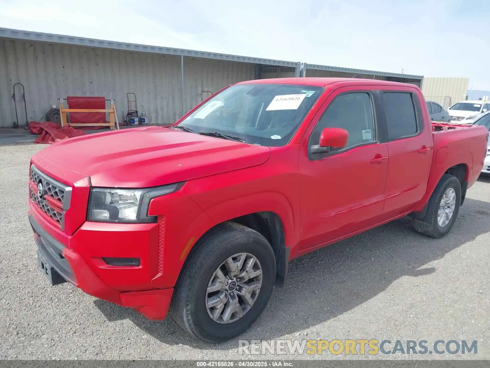 2 Photograph of a damaged car 1N6ED1EJ9NN604218 NISSAN FRONTIER 2022