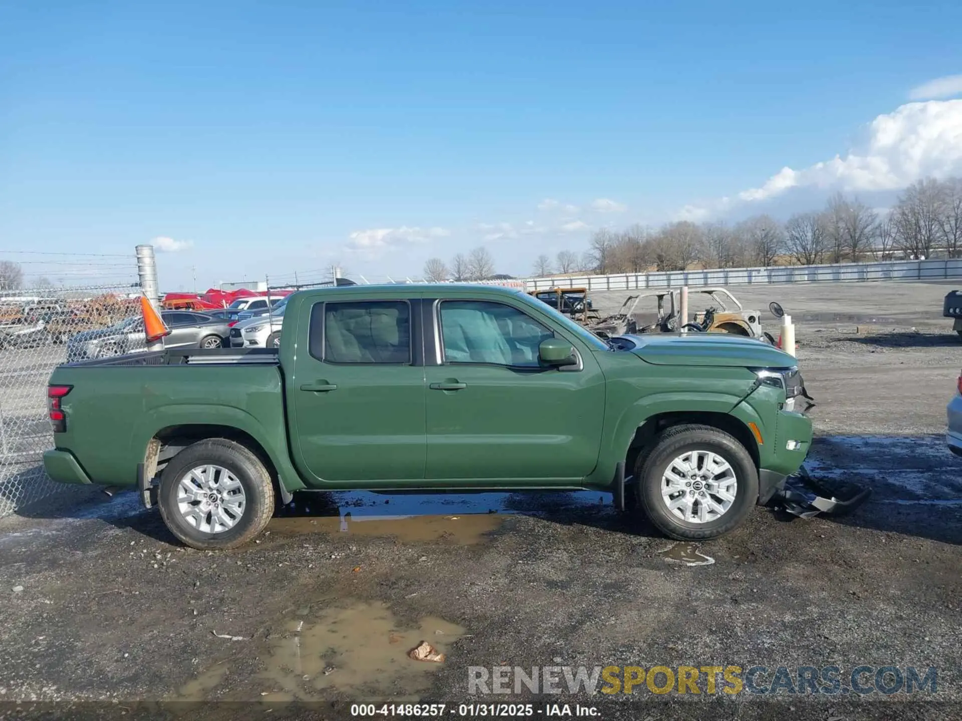 13 Photograph of a damaged car 1N6ED1EJ9NN608138 NISSAN FRONTIER 2022
