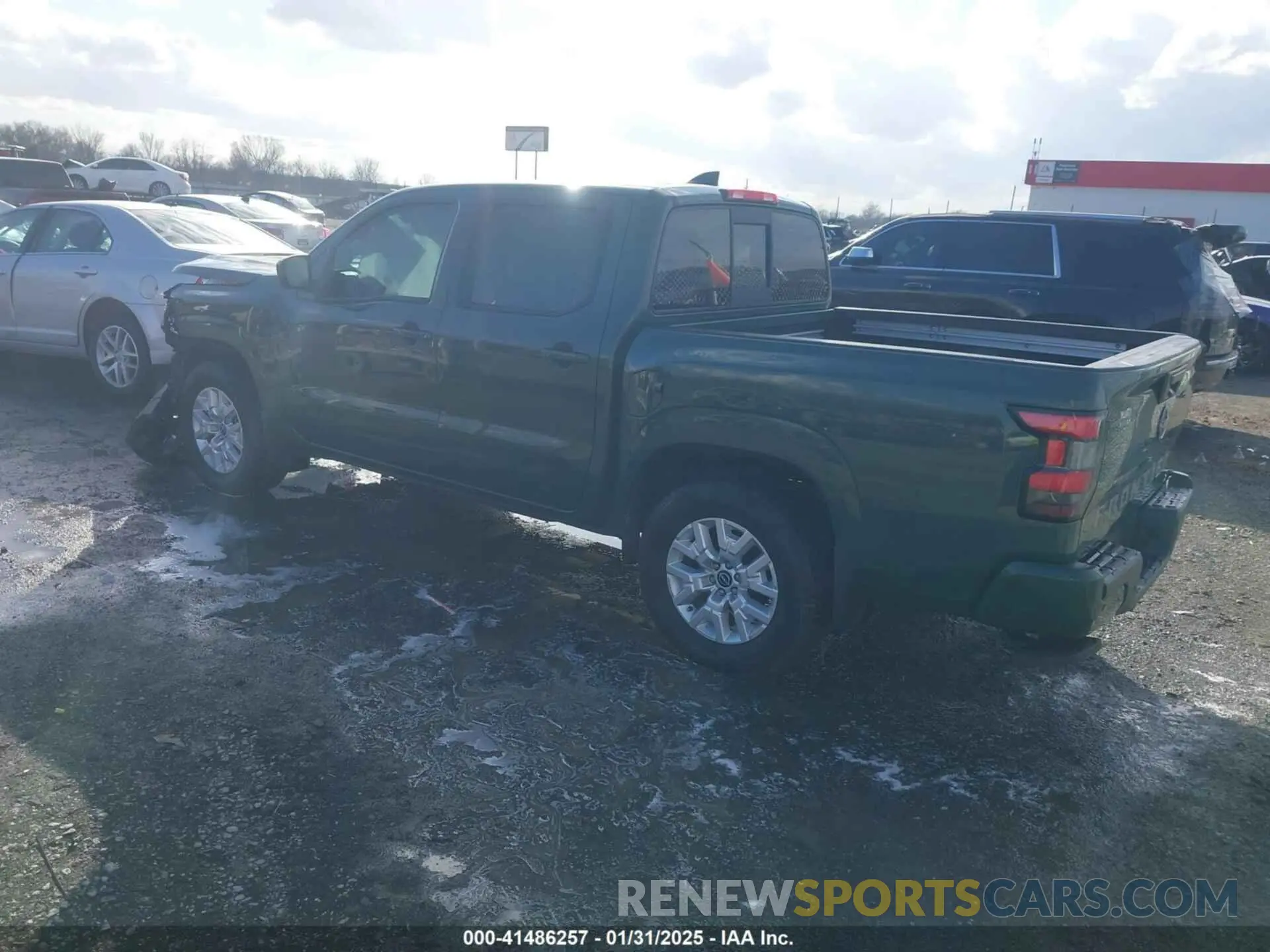3 Photograph of a damaged car 1N6ED1EJ9NN608138 NISSAN FRONTIER 2022