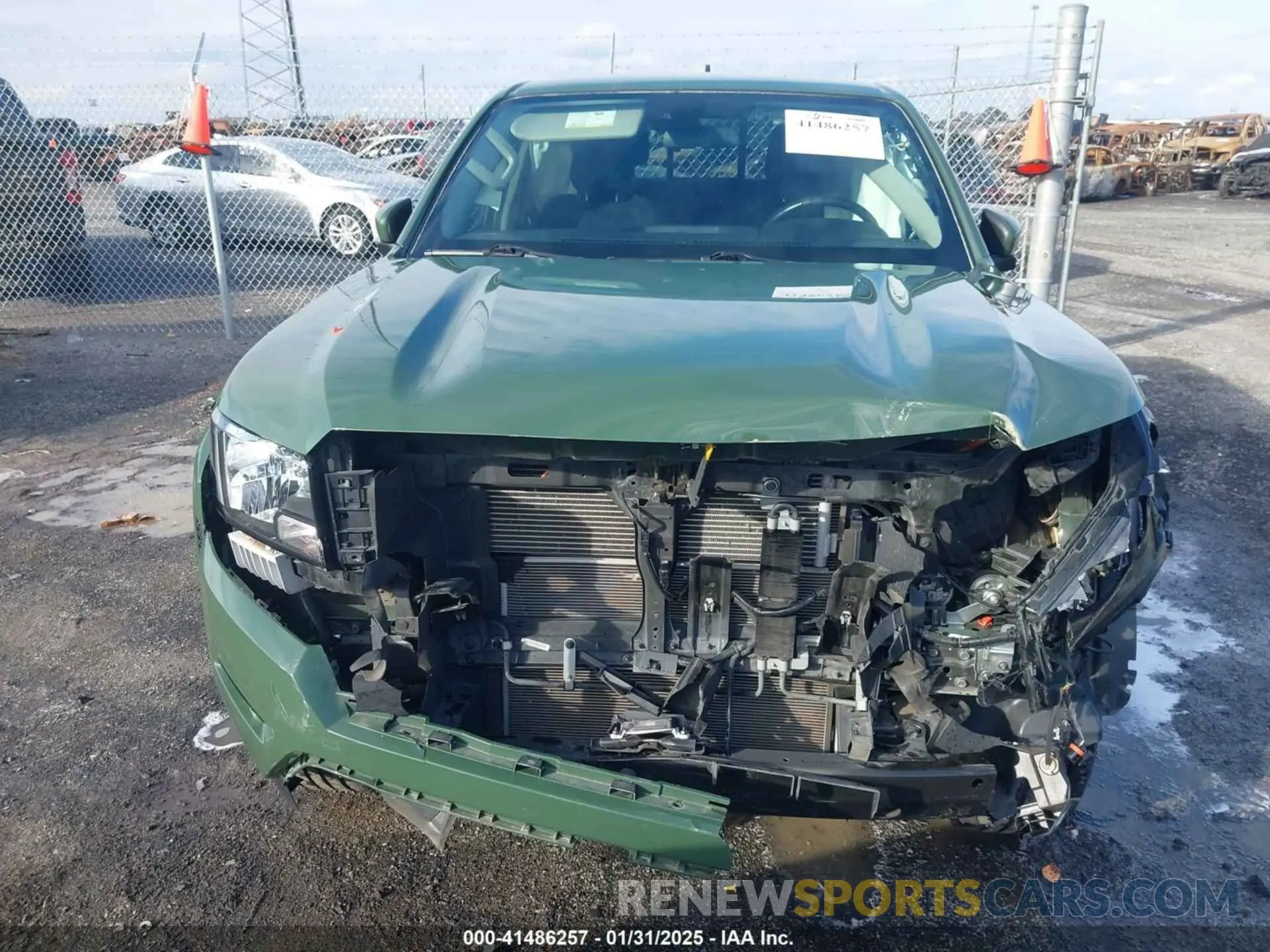 6 Photograph of a damaged car 1N6ED1EJ9NN608138 NISSAN FRONTIER 2022